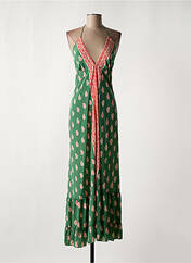 Robe longue vert GOA pour femme seconde vue