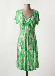 Robe mi-longue vert AGATHE & LOUISE pour femme seconde vue