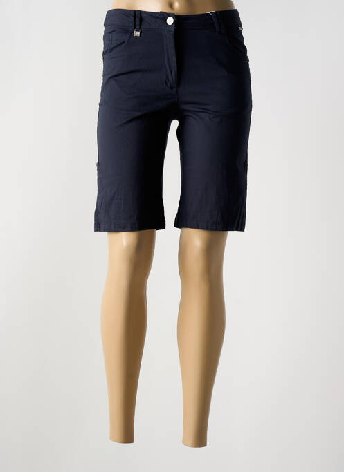 Bermuda bleu AGATHE & LOUISE pour femme