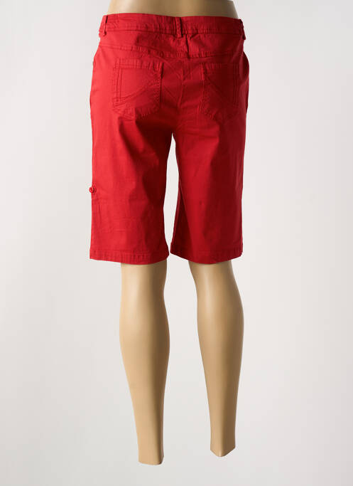 Bermuda rouge AGATHE & LOUISE pour femme