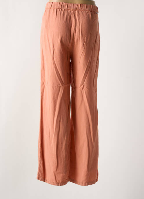 Pantalon large orange REIKO pour femme
