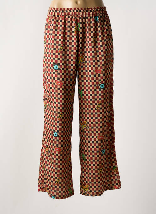 Pantalon large rouge VIE TA VIE pour femme