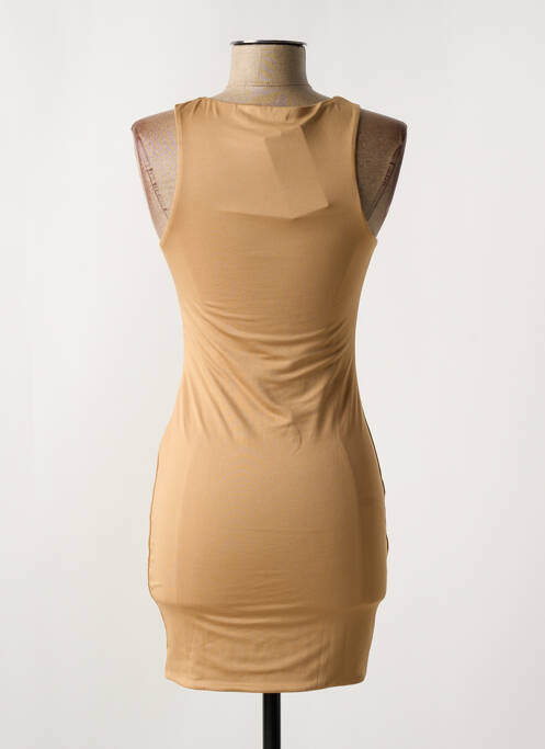 Robe courte marron VERA & LUCY pour femme