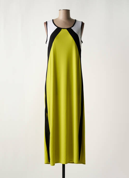 Robe longue vert ZIA BRAND pour femme