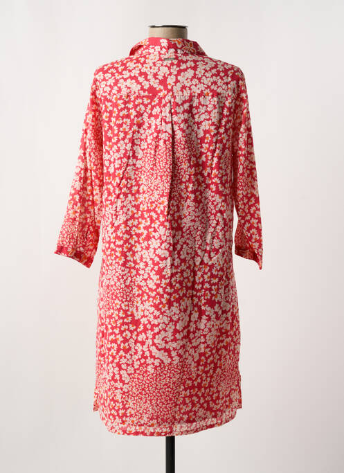 Robe mi-longue rose AGATHE & LOUISE pour femme