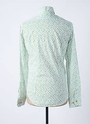 Chemise manches longues imprimé fantaisie vert DARIO BELTRAN homme