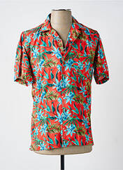 Chemise manches courtes rouge DARIO BELTRAN pour homme seconde vue