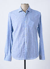 Chemise manches longues bleu BREAD AND BUTTONS pour homme seconde vue