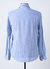 Chemise manches longues bleu BREAD AND BUTTONS pour homme seconde vue