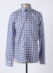 Chemise manches longues bleu DARIO BELTRAN pour homme seconde vue