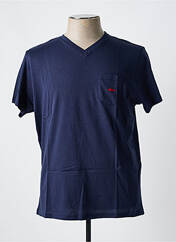 T-shirt bleu DARIO BELTRAN pour homme seconde vue