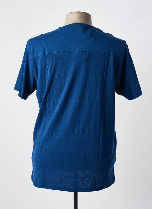 T-shirt bleu SEA BARRIER pour homme
