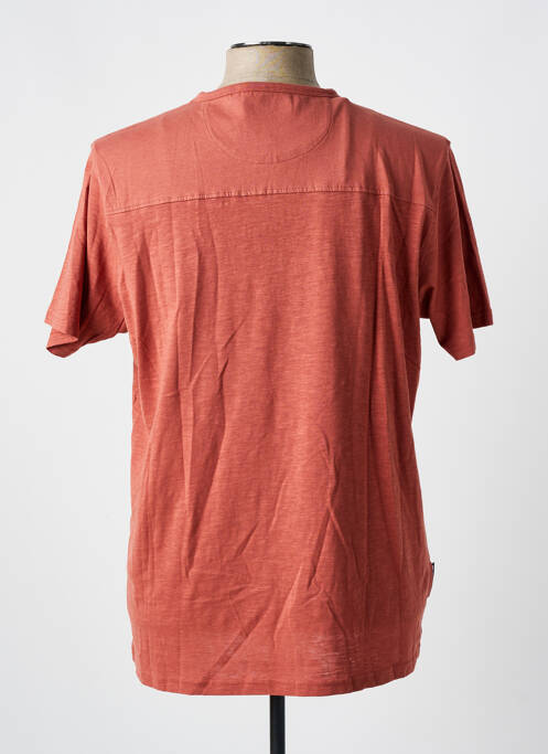 T-shirt orange SEA BARRIER pour homme