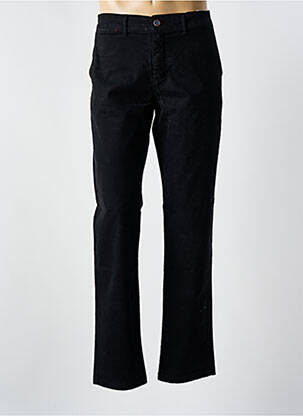 Pantalon chino stretch taille normale noir DARIO BELTRAN homme