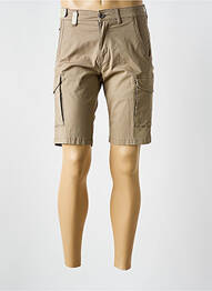 Bermuda multipoches taille normale marron SEA BARRIER homme