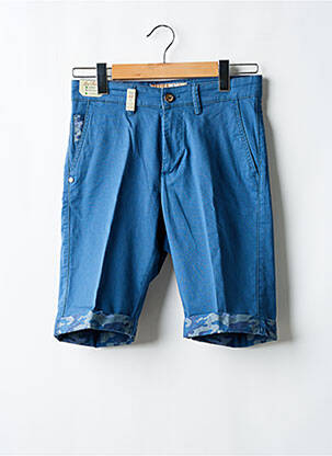 Bermuda stretch taille normale bleu SEA BARRIER homme