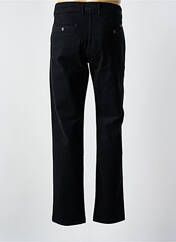 Pantalon chino noir DARIO BELTRAN pour homme seconde vue