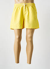 Short de bain jaune PANAME BROTHERS pour homme seconde vue