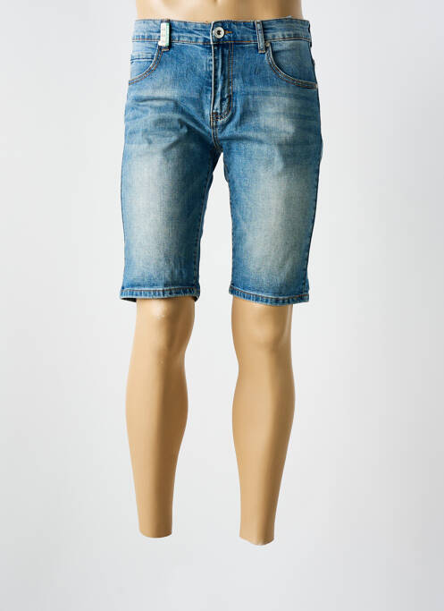Bermuda bleu VIRTÙ pour homme