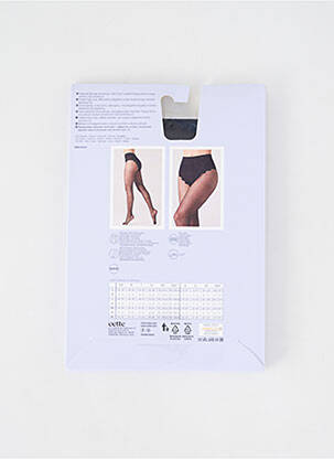 Collants stretch noir CETTE femme