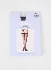 Bas noir CETTE pour femme seconde vue