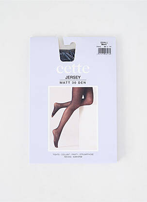 Collants noir CETTE pour femme