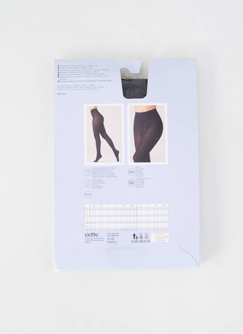 Collants stretch noir CETTE femme
