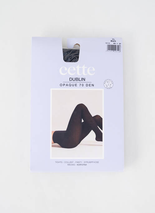 Collants stretch noir CETTE femme