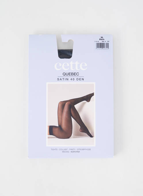 Collants stretch noir CETTE femme