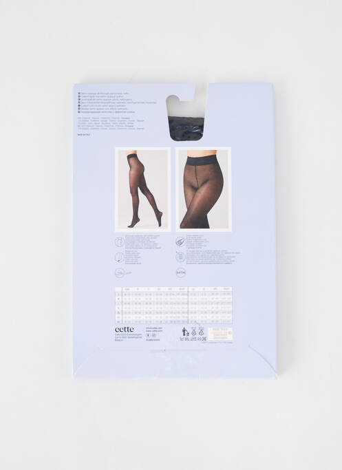 Collants stretch noir CETTE femme
