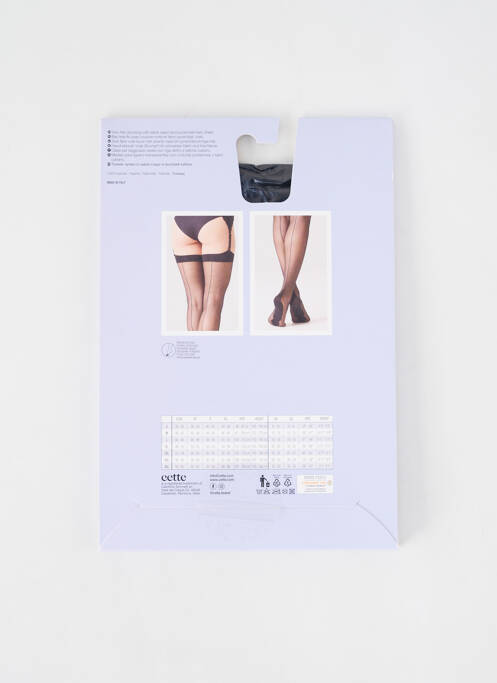 Bas noir CETTE femme