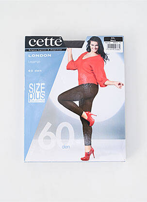 Legging stretch noir CETTE femme