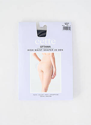 Collants noir CETTE pour femme