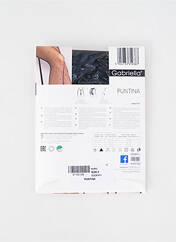 Collants noir GABRIELLA pour femme seconde vue