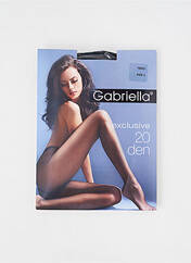 Collants noir GABRIELLA pour femme seconde vue