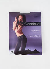 Collants noir GABRIELLA pour femme seconde vue