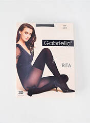 Collants noir GABRIELLA pour femme seconde vue