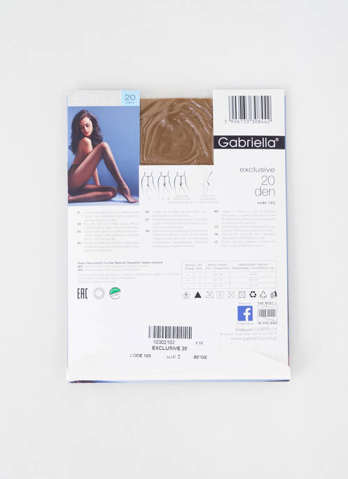 Collants chair GABRIELLA femme