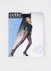 Collants noir CETTE pour femme seconde vue