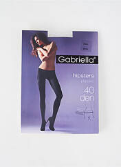 Collants noir GABRIELLA pour femme seconde vue