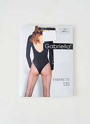 Collants noir GABRIELLA pour femme seconde vue