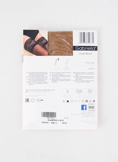 Bas chair GABRIELLA femme