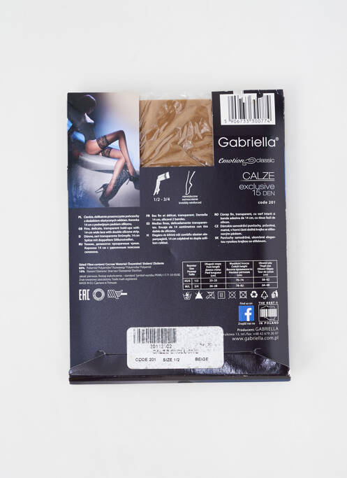 Bas chair GABRIELLA femme