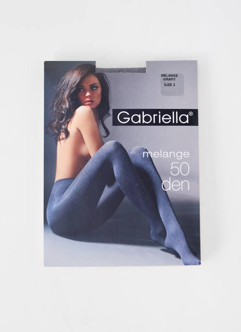 Collants gris GABRIELLA pour femme