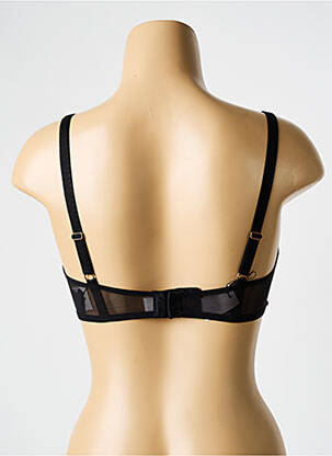 Soutien-gorge légère et transparente haut soutien-gorge emboitant noir LOU femme