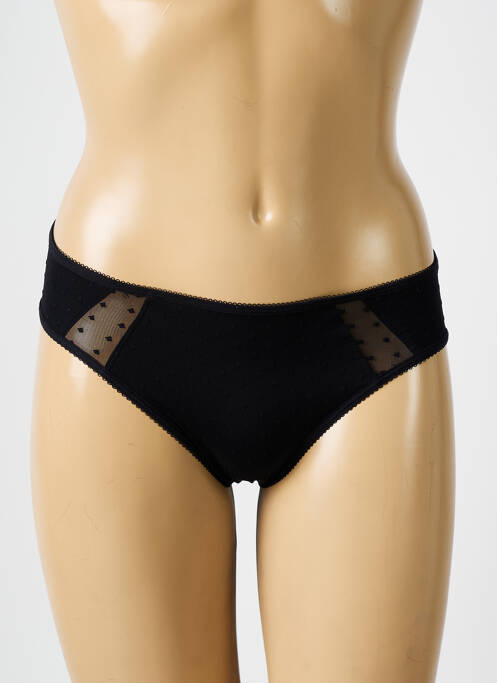 Culotte stretch noir GEMMA femme