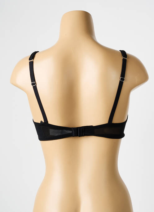 Soutien-gorge sans armature haut soutien-gorge emboitant noir GEMMA femme