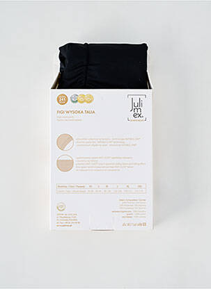 Culotte gainante stretch noir JULIMEX femme