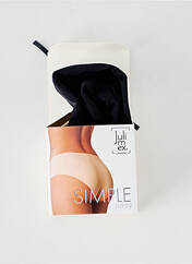 Culotte noir JULIMEX pour femme seconde vue