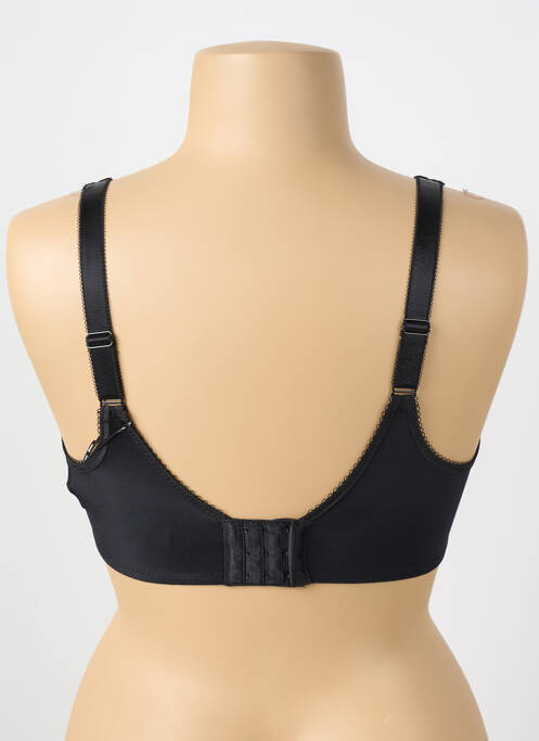 Soutien-gorge effet matière satinée noir WACOAL femme